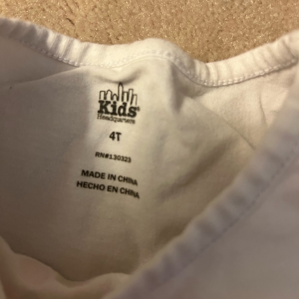 Girls Tshirt, Tank Top and Jean Shorts Size 4T - Picture 6 of 6